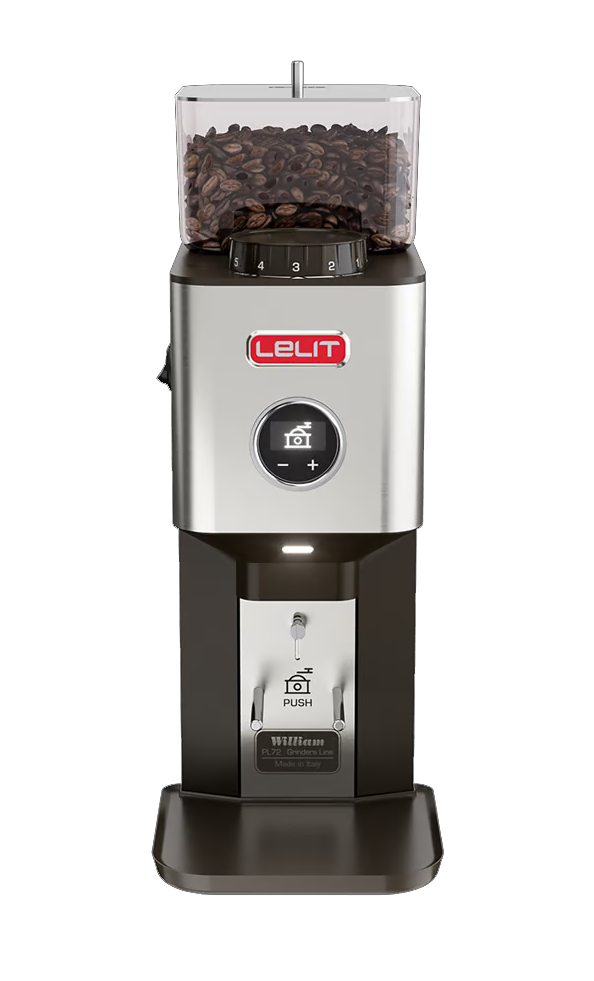 Lelit PL72 William Commercial Espresso Grinder - 120V for Professional Coffee Shops & Home Baristas | Perfect for Espresso, Latte & Cappuccino Brewing