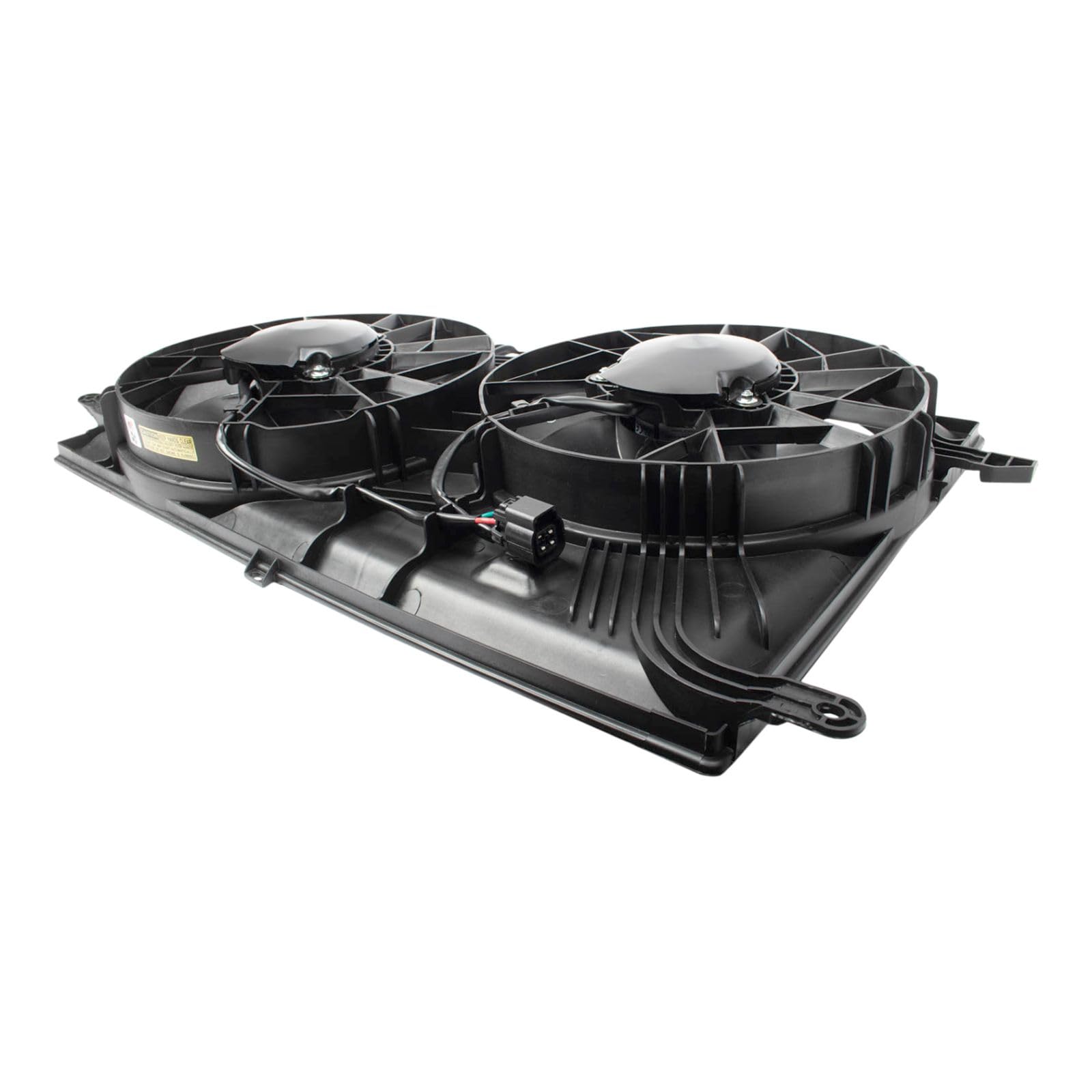 High Performance Radiator Dual Cooling Fan Assembly for 2008-2017 Buick Enclave, 2009-2017 Chevy Traverse, 2007-2017 GMC Acadia | GM3115219 Replacement Part | Perfect for Summer Driving & Heavy-Duty Towing