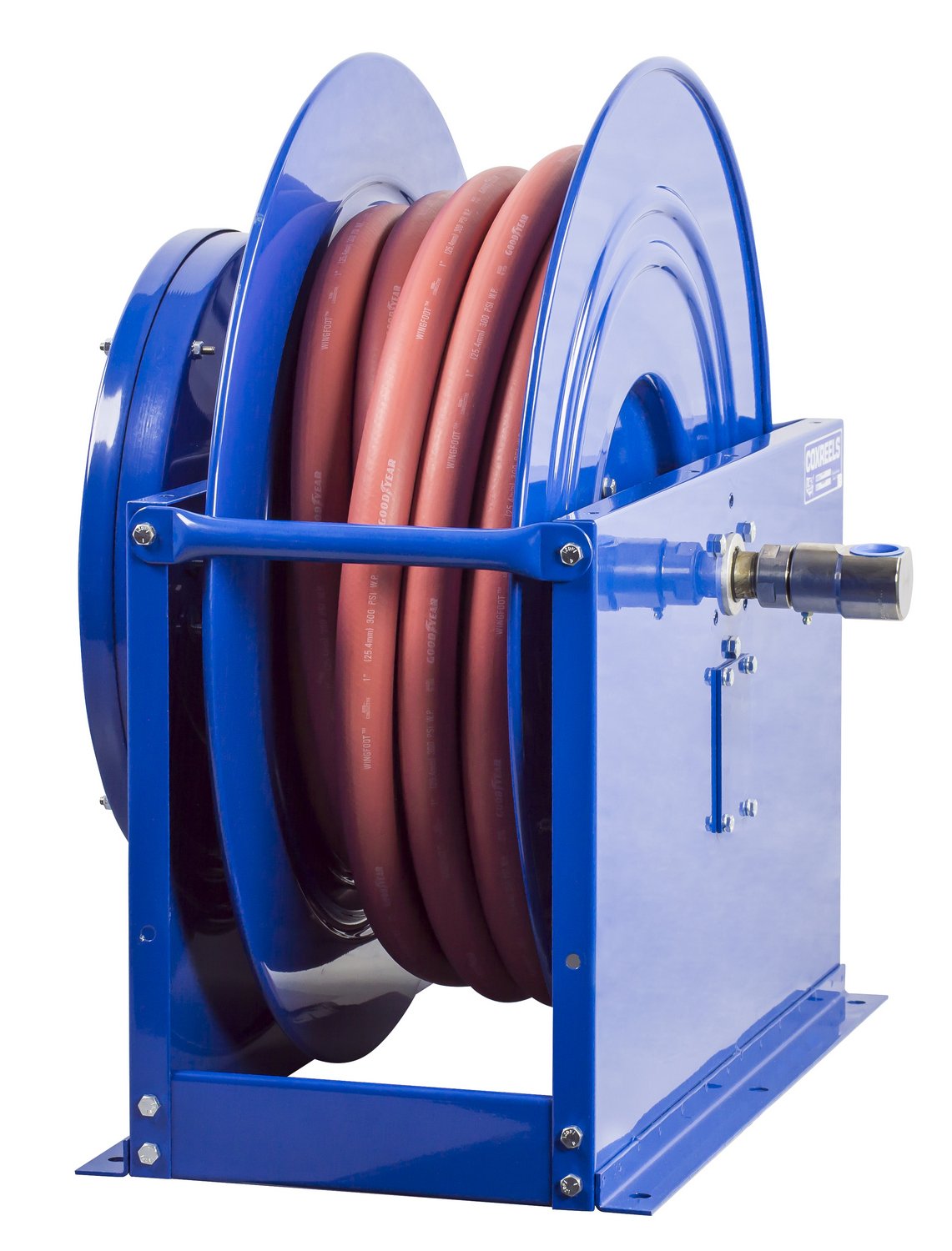 **Coxreels SLPL-5100 Single Hose Spring Rewind Reel - 3/4