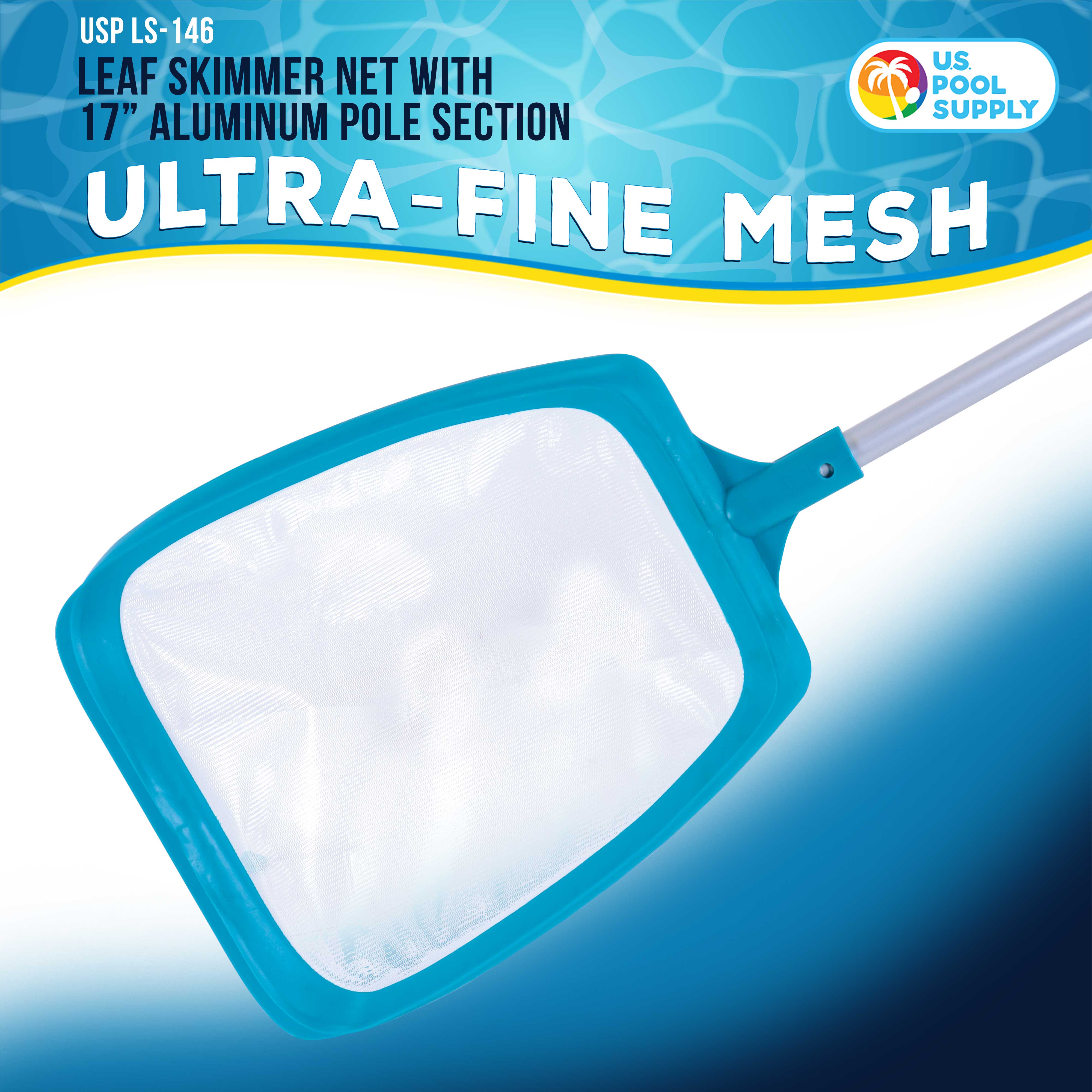 Professional Spa & Hot Tub Leaf Skimmer Net with 17