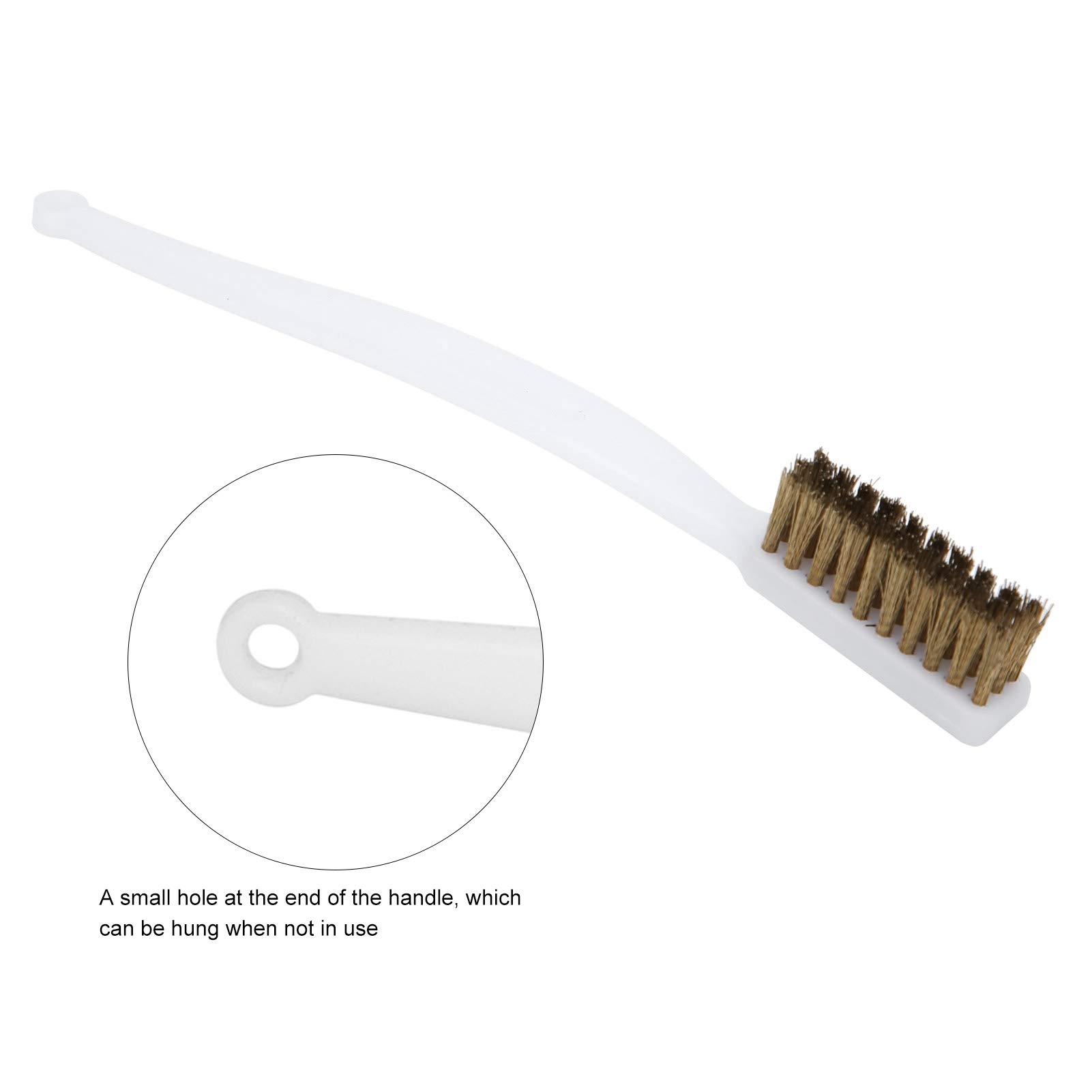 Qqmora Industrial Nozzle Cleaning Brush - Heavy Duty Welding & Maintenance Brush for Industrial Equipment, Tools, and Machinery - Perfect for Workshop, Garage, and Factory Use