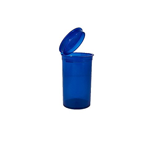 225pcs Child Resistant Pop Top Bottles (19 Dram) - Airtight Smell Proof Medical Containers for Marijuana Storage - Bulk Wholesale for Dispensaries & Home Use - Perfect for Prescription Pills, CBD Oil & Herbal Supplements