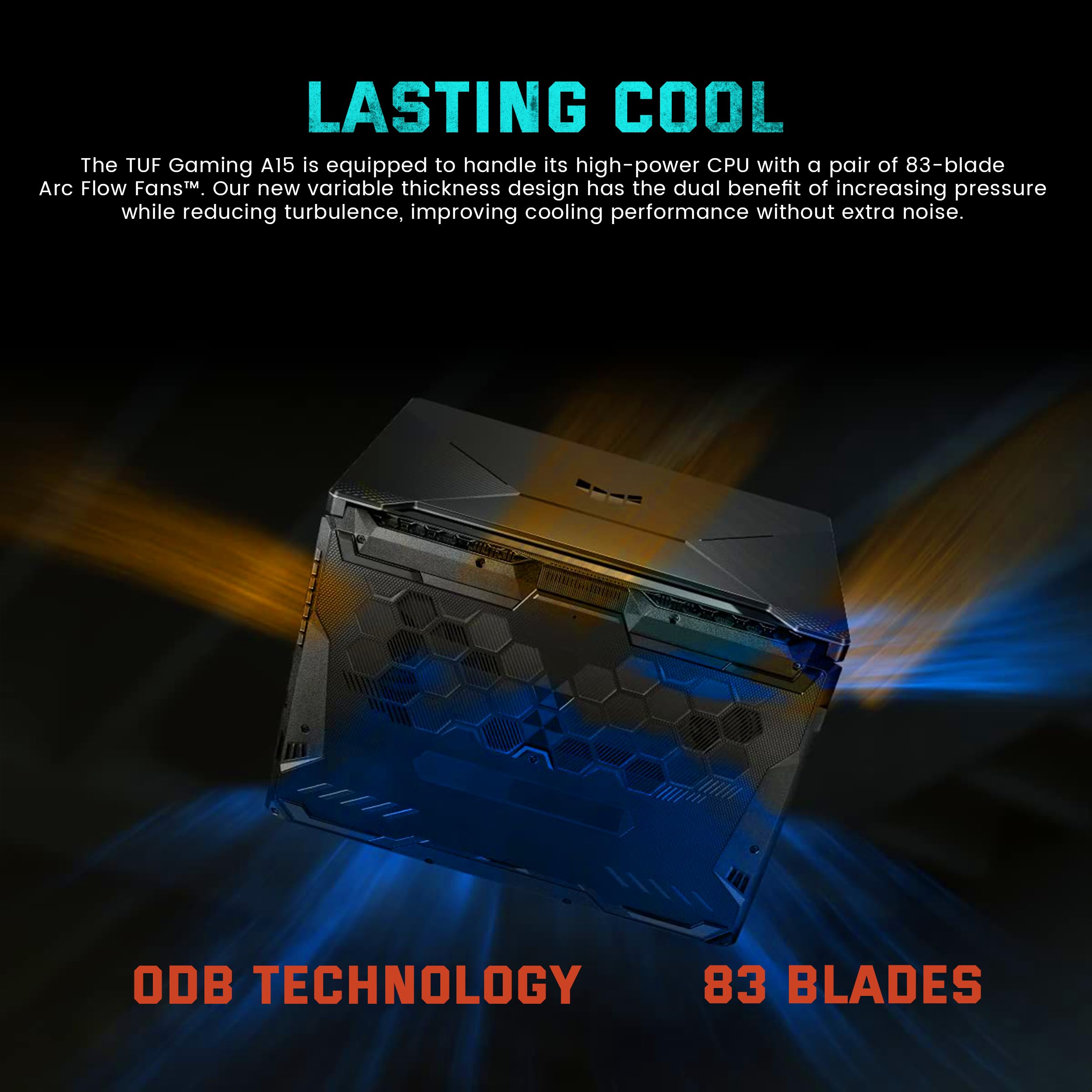 ASUS TUF A15 Gaming Laptop - Ryzen 7, RTX 3050, 144Hz for Pro Gaming & Work