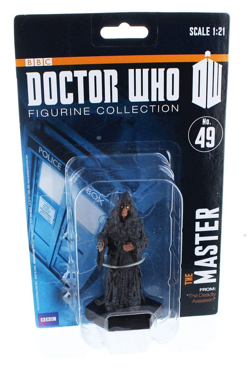 Doctor Who The Master #49 Collector Action Figure - Perfect for Fans, Display & Gift Giving - Ideal for Sci-Fi Collectors & TV Show Memorabilia Enthusiasts