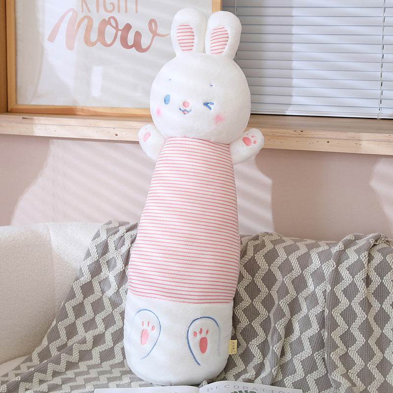 Giant Bunny Plush Toy - 4ft Large Stuffed Animal for Kids & Adults, Soft & Huggable Pinky Puff Bunny - Perfect for Nursery Decor, Birthday Gifts, and Cuddling