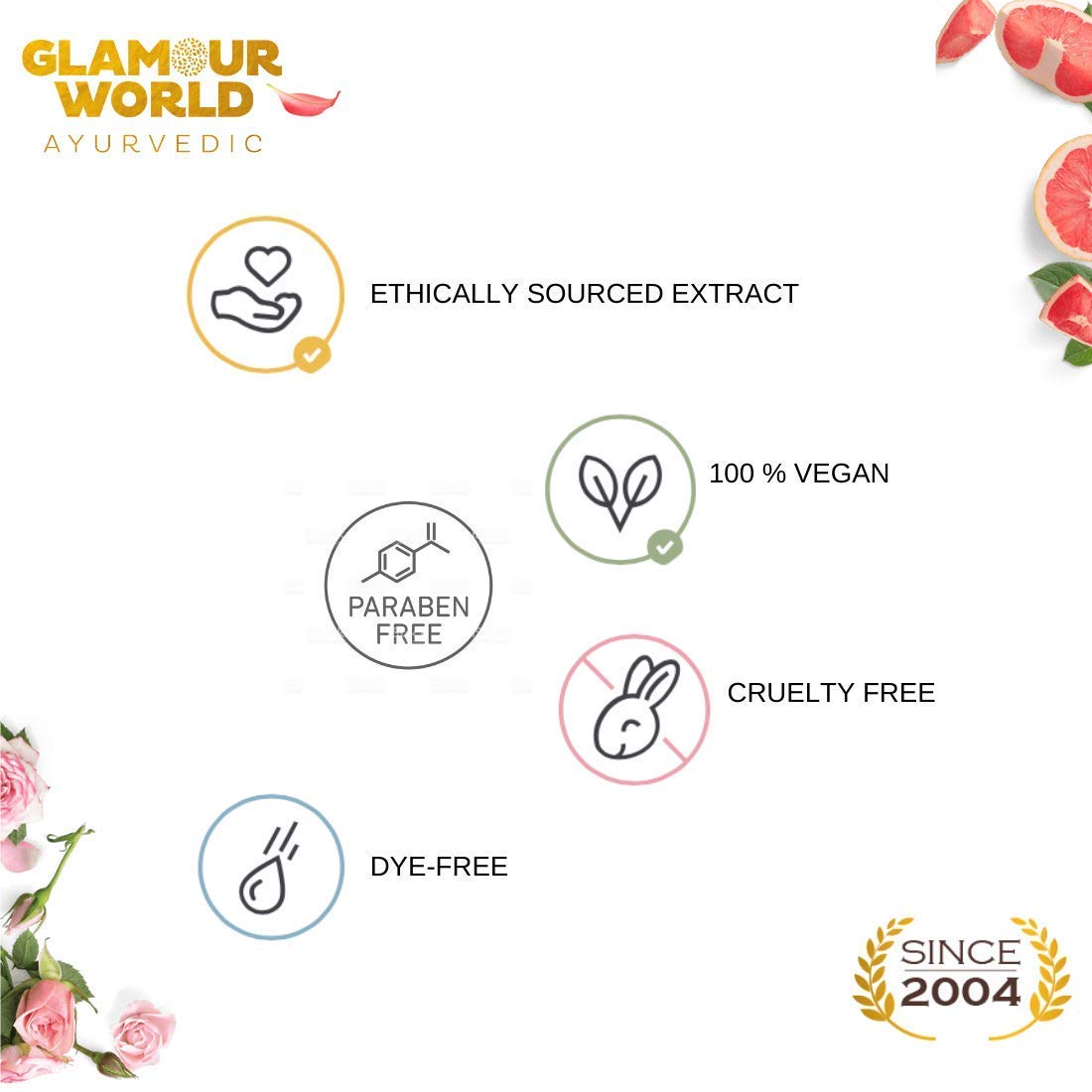 Glamour World Ayurvedic Glow Sandalwood Body Wash - Antimicrobial & Hydrating Cleanser with Tulsi, Rose & Red Sandalwood | Gentle for Daily Use, Softens & Refreshes Skin | Perfect for Dry, Sensitive Skin & Spa-Like Bath Experience