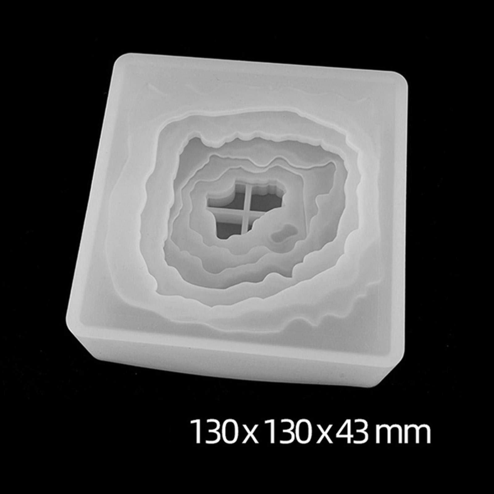Premium Silicone Coaster Molds for DIY Epoxy Resin, Cup Ashtray & Garden Pot Making – Creative Crafting Tools for Home Decor, Wedding Favors, and Party Supplies