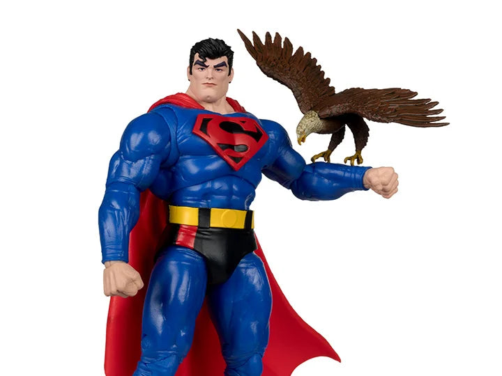 Superman 7 Action Figure with Digital Code - Our Worlds at War Collectible Toy for DC Comics Fans | Perfect for Display, Gifts, and Play