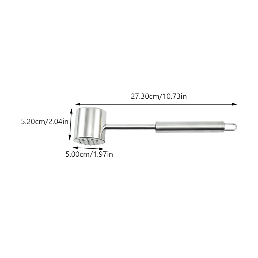 Premium Meat Tenderizer Hammer - Heavy Duty Steak Mallet for Beef, Chicken & Pork | Durable Kitchen Cooking Tool with Ergonomic Handle | Perfect for Grilling, BBQ & Home Chefs