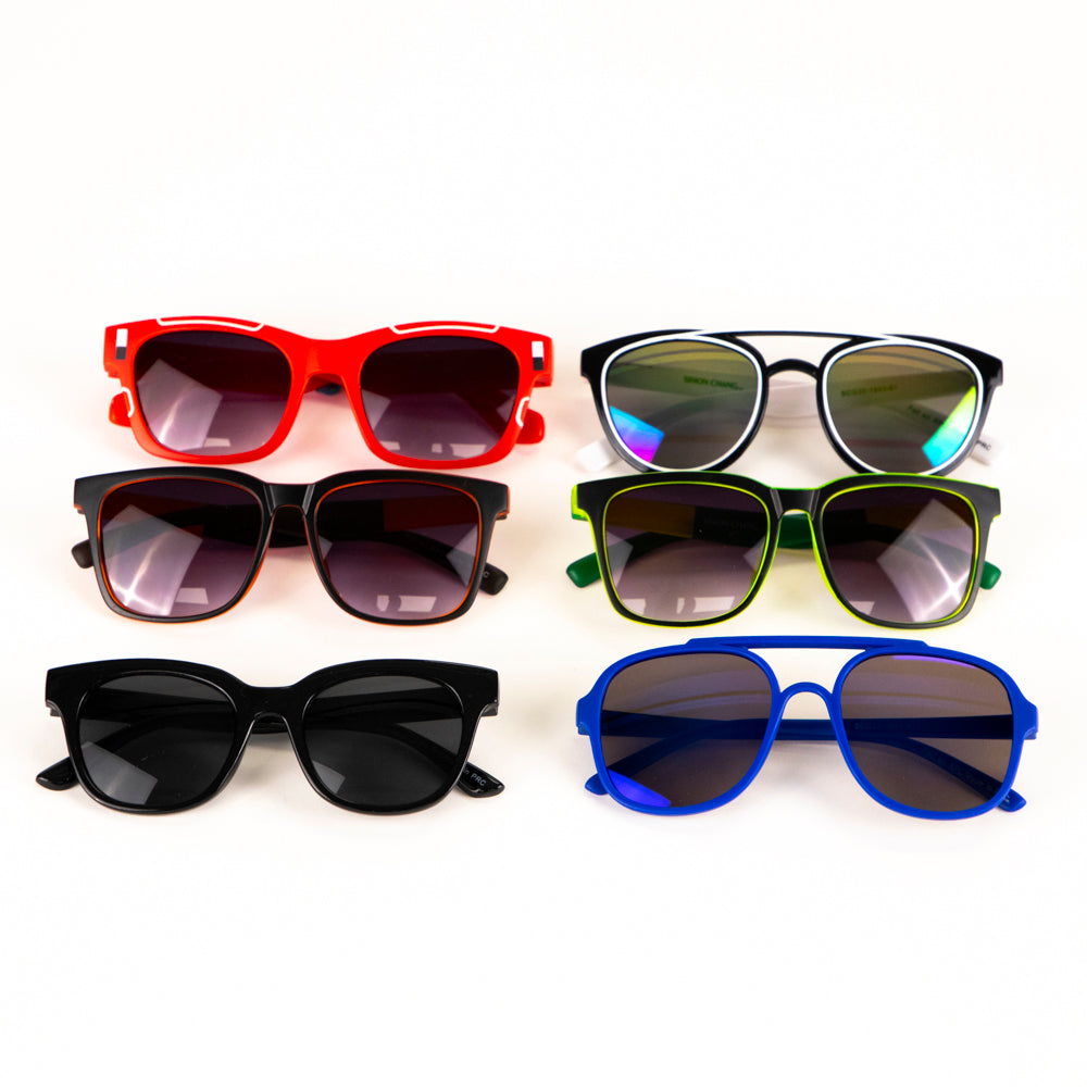 Simon Chang Boys' Sunglasses - UV Protection, Polarized, Durable for Outdoor Activities - Perfect for Beach, Sports & Summer Adventures
