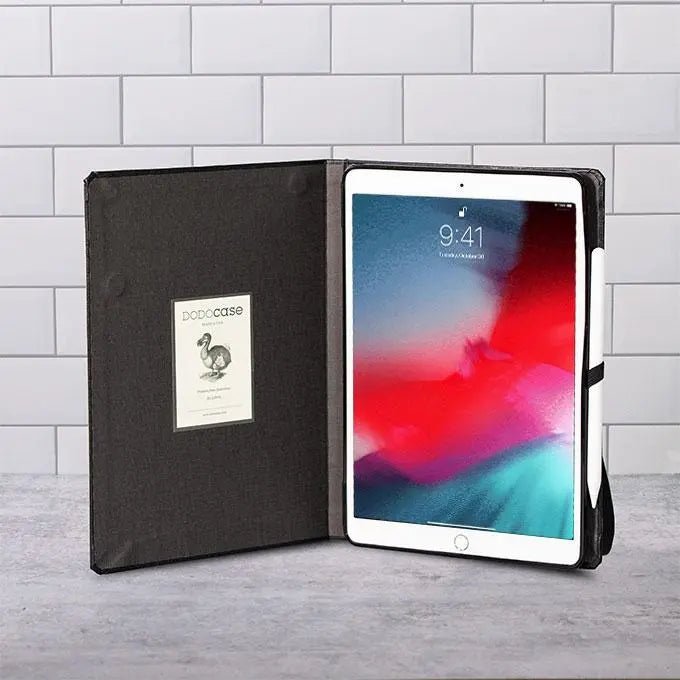 Premium Classic Black iPad Case - Slim Protective Cover for iPad Air/Pro, Durable & Lightweight - Perfect for Work, Travel & Everyday Use
