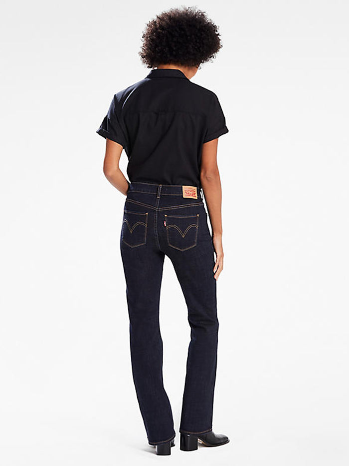 Levi's Women's Classic Bootcut Jeans - Lapis Island Rinse | Comfortable Denim Pants for Casual Wear & Everyday Outfits