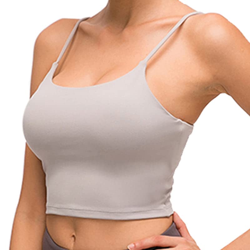 Willit Women's Padded Sports Bra - High Support Yoga Bra for Running, Fitness & Workout - Breathable Athletic Top for Gym, Activewear & Daily Wear