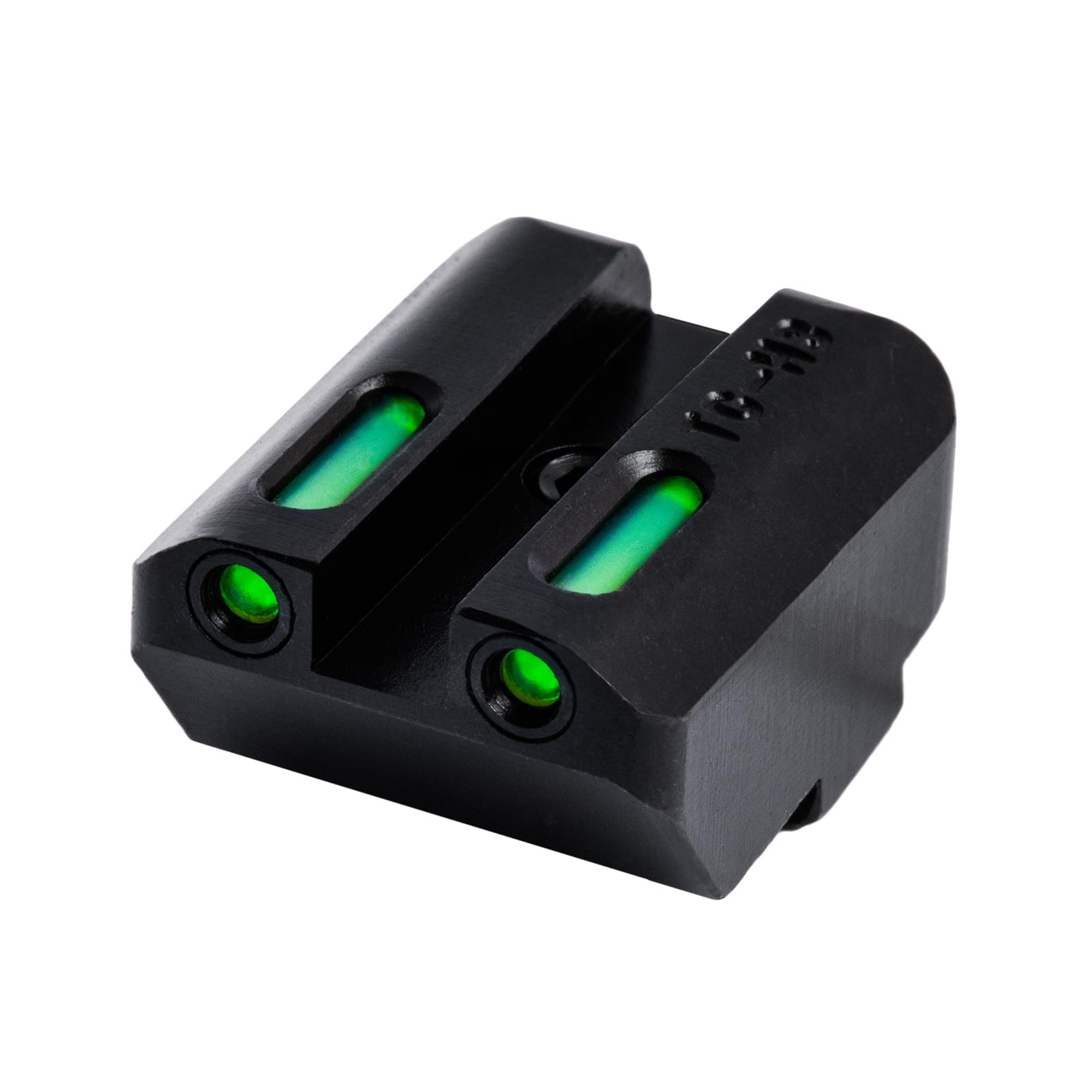 TRUGLO TFX Handgun Sight - Durable Shock-Resistant Compact Tritium & Fiber-Optic Sight for Pistols - Bright Day/Night Visibility for Home Defense & Tactical Shooting