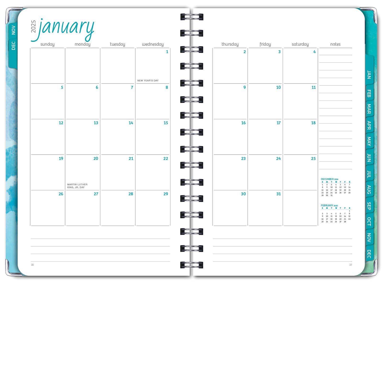 2025 Hardcover Planner - 5.5