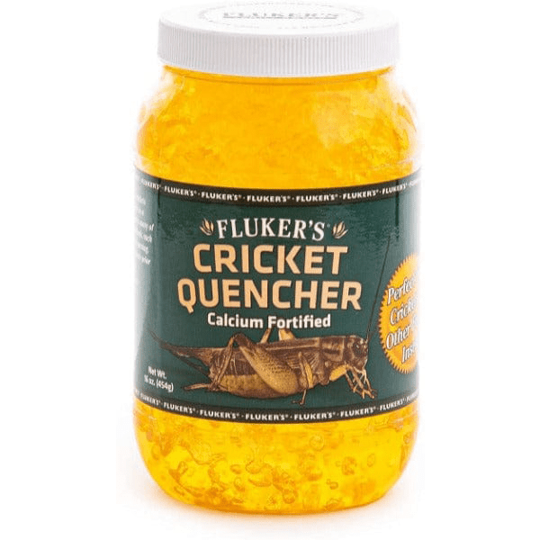 Fluker's Calcium Fortified Cricket Quencher - Premium Cricket Hydration Supplement for Reptiles & Amphibians - Ideal for Bearded Dragons, Geckos & Frogs - Perfect for Terrarium & Pet Habitat Hydration Needs