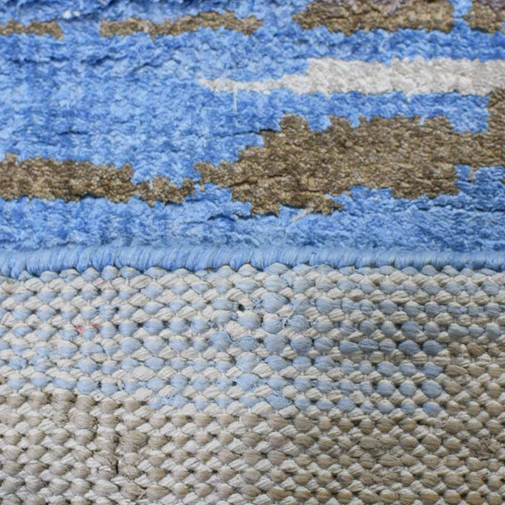 Handmade Hand Knotted Wool Rug - Soft & Durable for Living Room, Bedroom - Boho Chic Home Decor