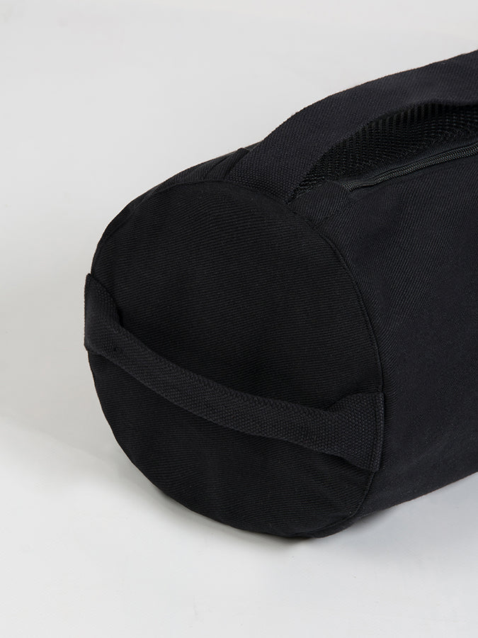 GOTS Certified Organic Cotton Yoga Bag for Women & Men - Eco-Friendly Yoga Mat Carrier with Pockets - Perfect for Yoga Studio, Gym, Travel & Workout Essentials Storage