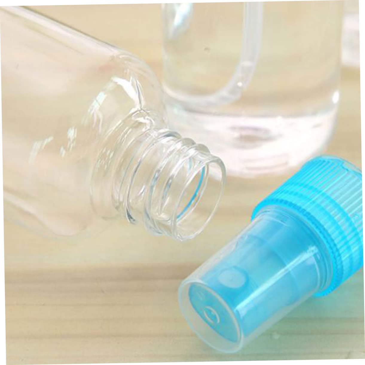 FOMIYES 5-Pack Refillable Fine Mist Spray Bottles for Makeup, Travel & Skincare - Portable Small Water Sprayer for Face, Hair & Liquid Refills - Perfect for Travel, Salon & Home Use