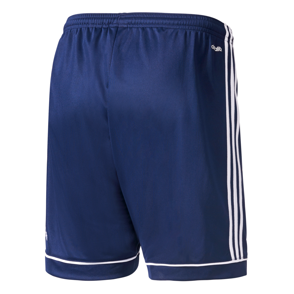 Adidas Youth Squadra 17 Soccer Shorts - Dark Blue/White - Comfortable Athletic Shorts for Boys - Perfect for Training, Games & Casual Wear