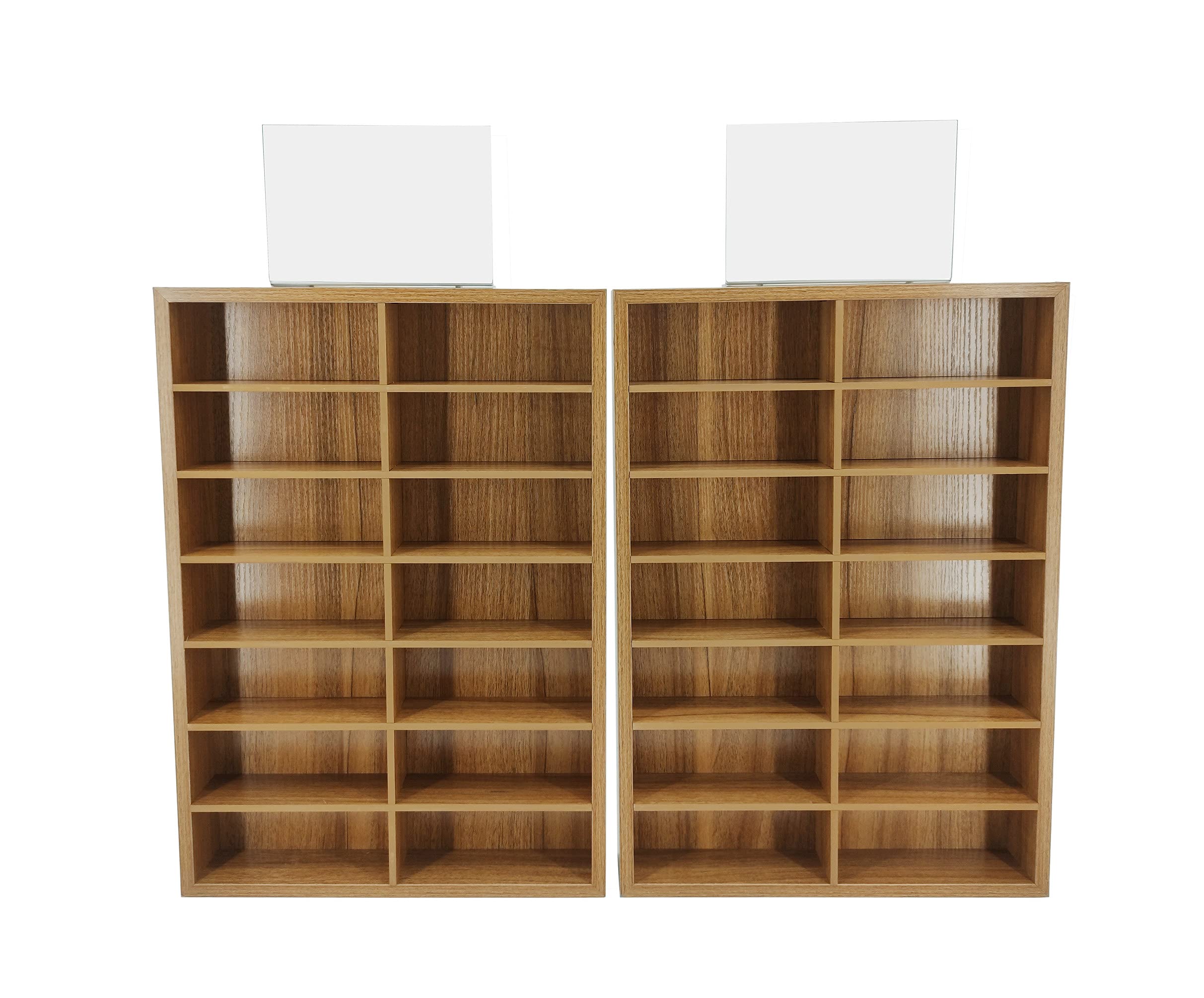 FixtureDisplays® 28-Slot Eyeglass Organizer - 6.5x2x2.6