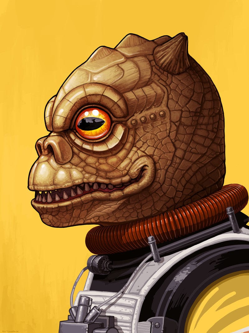 Bossk Action Figure - Star Wars The Vintage Collection 3.75-Inch Scale Collectible Toy - Perfect for Display, Gifts & Star Wars Fans
