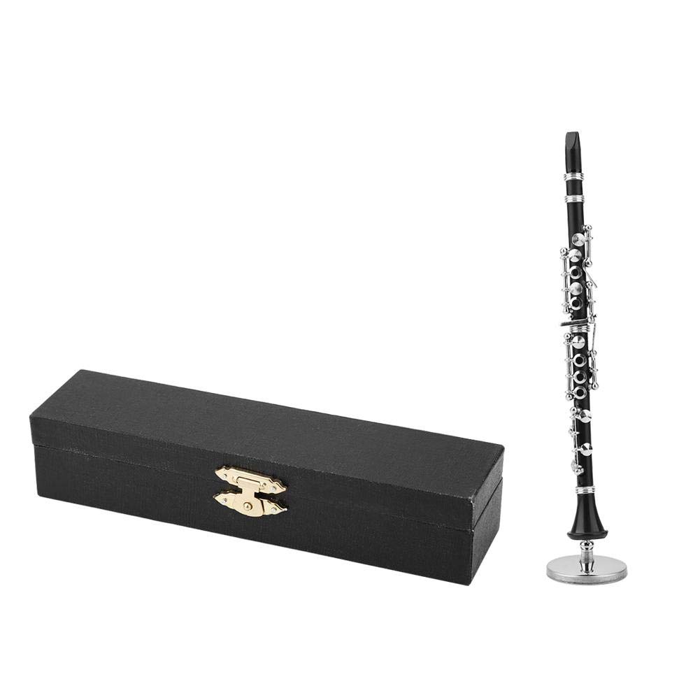 Mini Clarinet Model Kit - Musical Instrument Collectible for Music Lovers | Perfect Desk Decor & Gift for Musicians | Great for Home Office, Studio Decor & Music Classroom Accessories