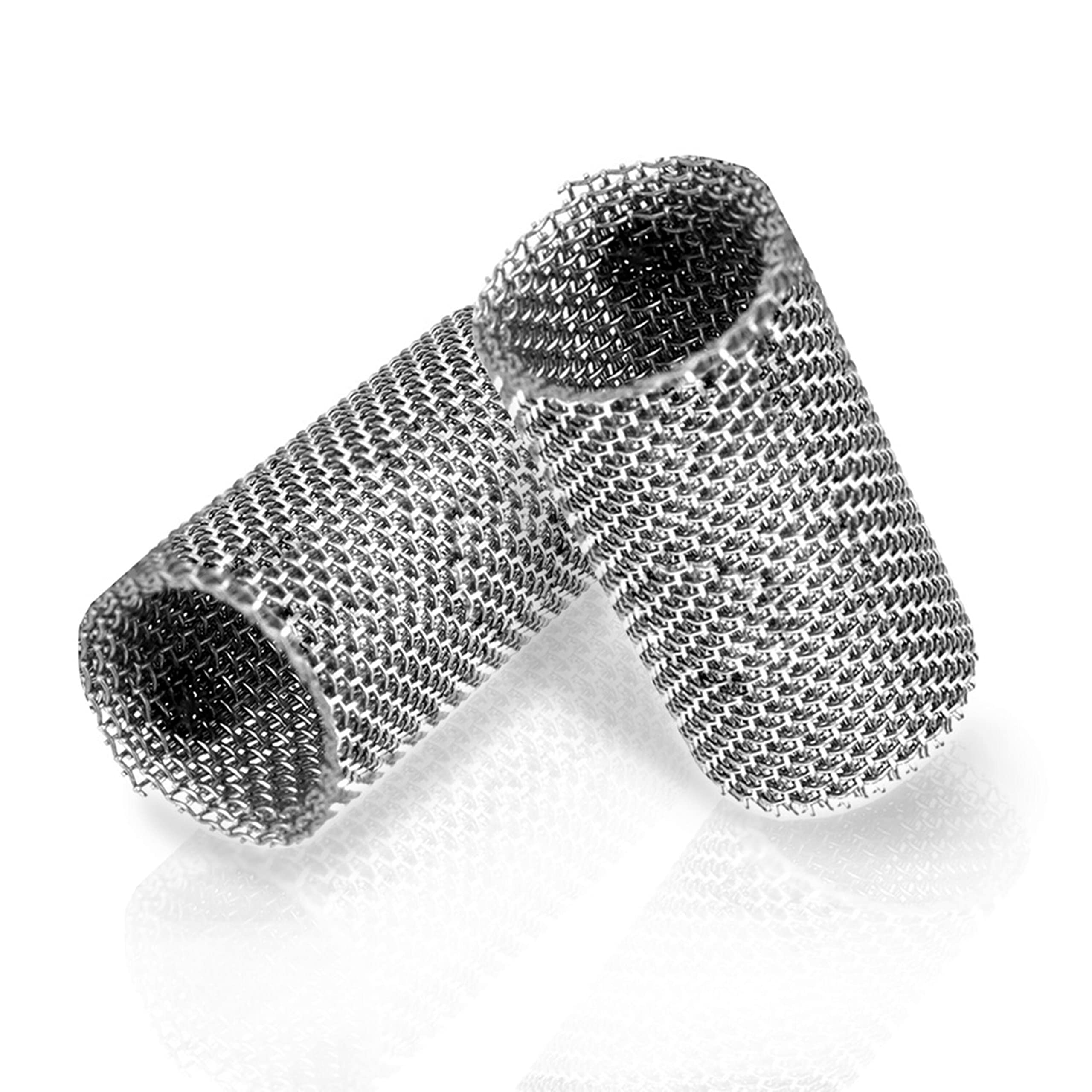 5PCS 310S Stainless Steel Heater Glow Plug Burner Strainer Screen - Compatible with Webasto & Eberspacher Diesel Air Parking Heaters - Durable Replacement Filter for Truck, RV & Marine Heating Systems