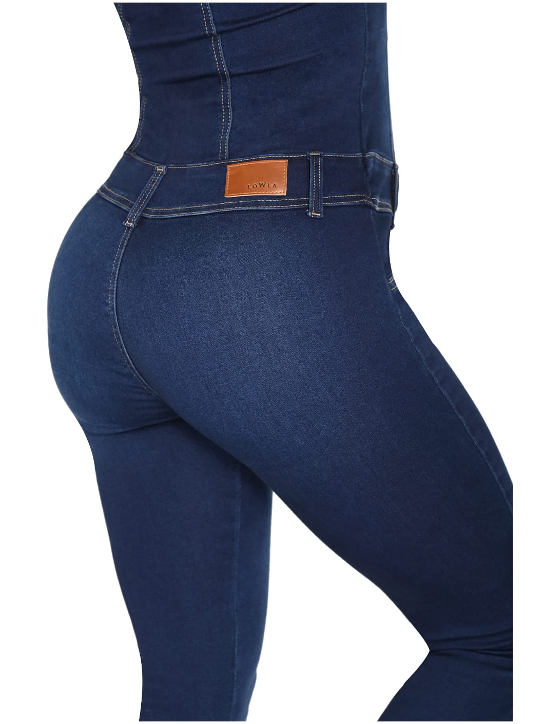 L.O.W.L.A SHAPEWEAR Women's Butt Lifting One Piece Jumpsuit & Colombian Jeans - Slimming Bodysuit for Tummy Control & Booty Enhancement | Perfect for Work, Date Night & Special Occasions