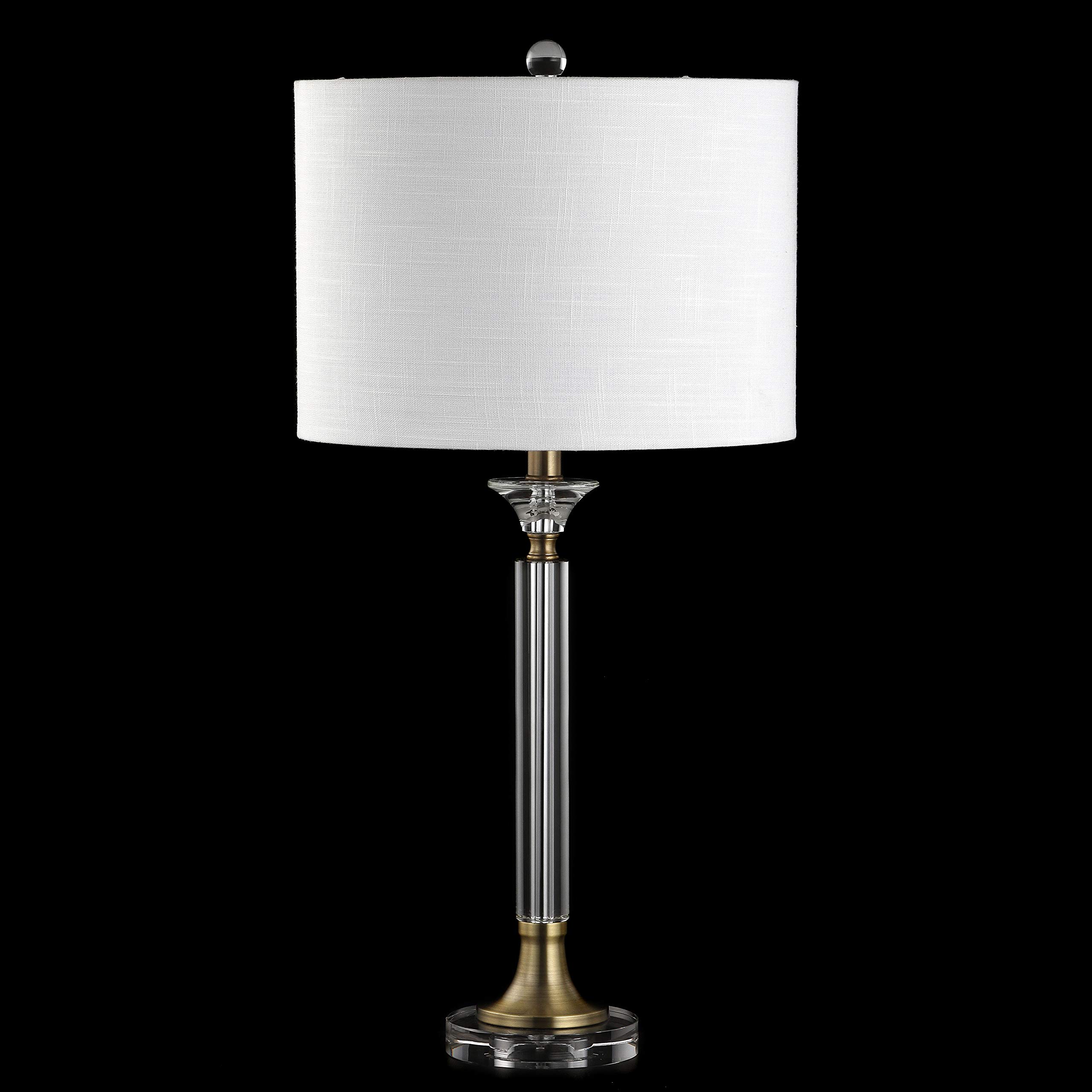Set of 2 JONATHAN Y JYL5039A-SET2 Crystal & Metal LED Table Lamps - 28