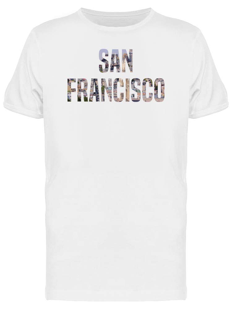 San Francisco Cool Travel Lovers T-Shirt for Men - Casual Graphic Tee for Vacation, Road Trips & City Exploration