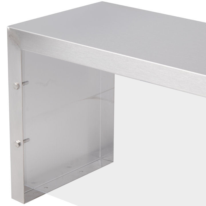 Vollrath Single Deck Cafeteria Sneeze Guard - 76