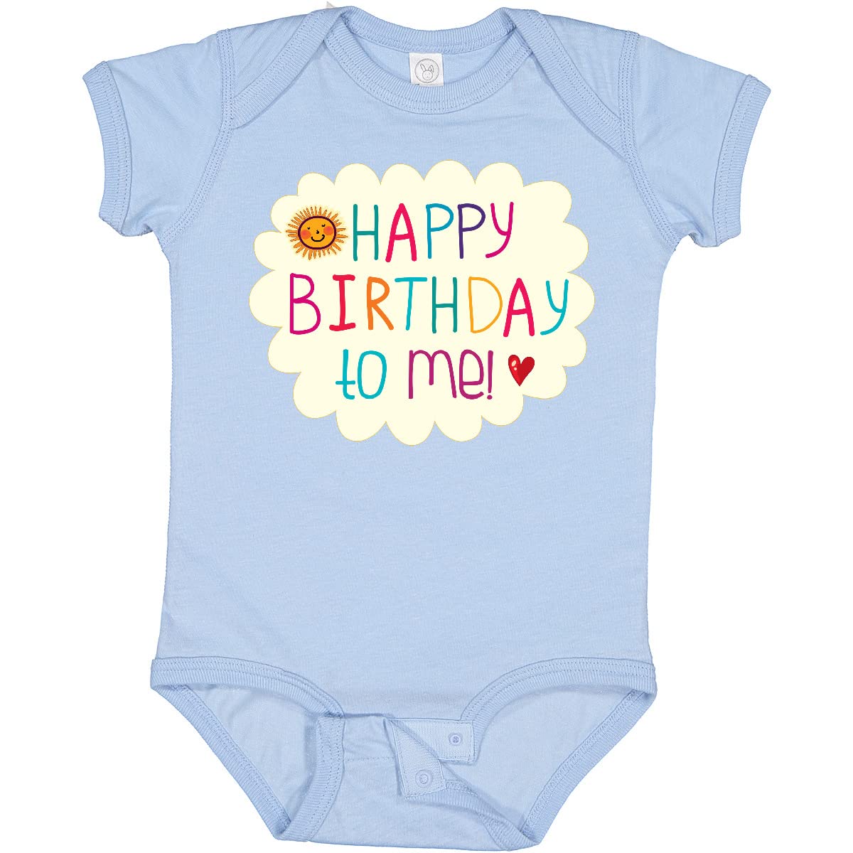 Inktastic Happy Birthday To Me Baby Bodysuit - Cute Infant Onesie for Birthday Celebrations, Photo Shoots & Special Occasions