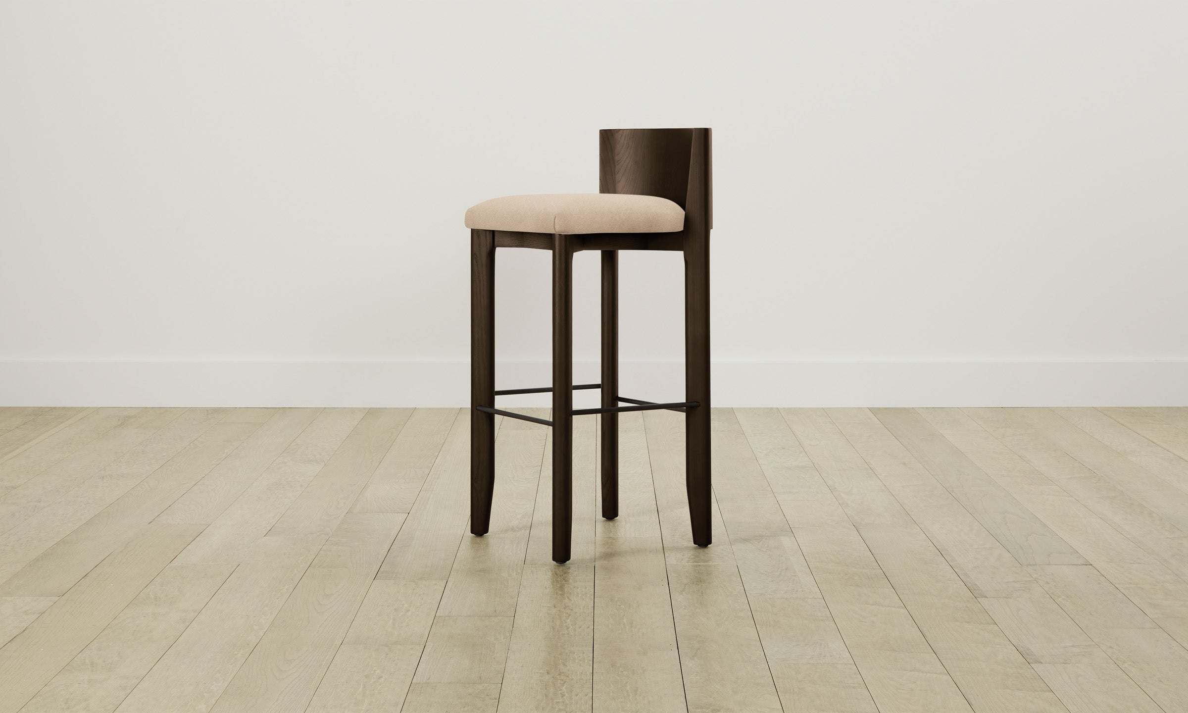 Premium Velvet Bar Stools Set of 2 - The Delancey Counter Height Stools with Butter-Soft Performance Fabric - Perfect for Kitchen Islands, Breakfast Bars & Home Decor