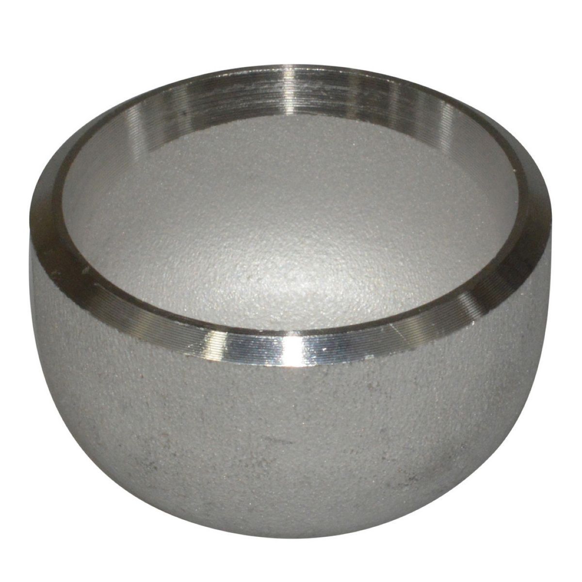 Stainless Steel 316 Butt Weld Fitting Cap - ASME B16.9 Certified for Industrial Piping Systems - Perfect for Oil, Gas, and Chemical Processing Applications