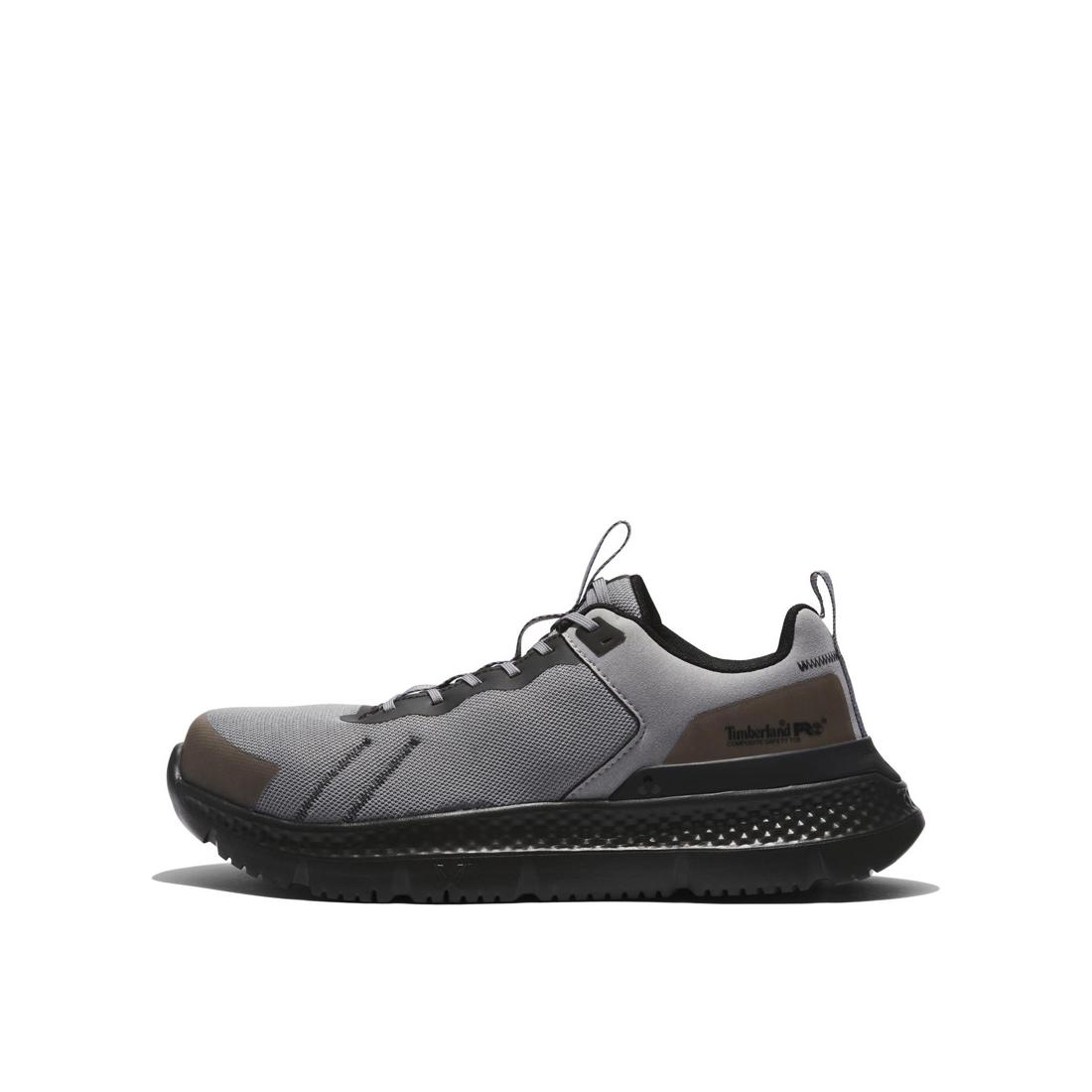 Setra Composite Toe Work Shoes for Men - Lightweight Safety Shoes Grey - Perfect for Construction, Warehouse & Industrial Work