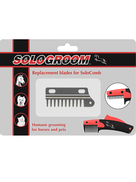 Solocomb Replacement Blades for Hair Clippers - Professional Stainless Steel Trimmer Blades - Perfect for Home Haircuts, Barbershops & Pet Grooming