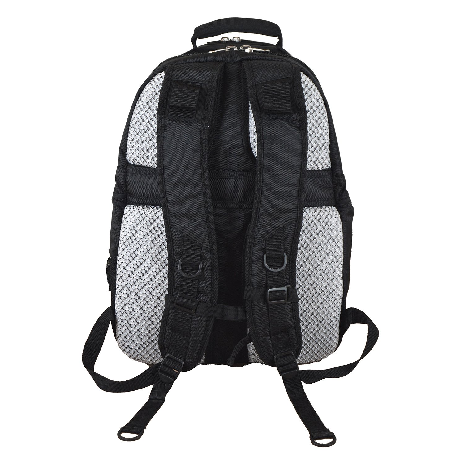 NCAA Deluxe 2-Piece Backpack & Carry-On Luggage Set - Black | Perfect for College Students, Travel & Sports Gear Storage