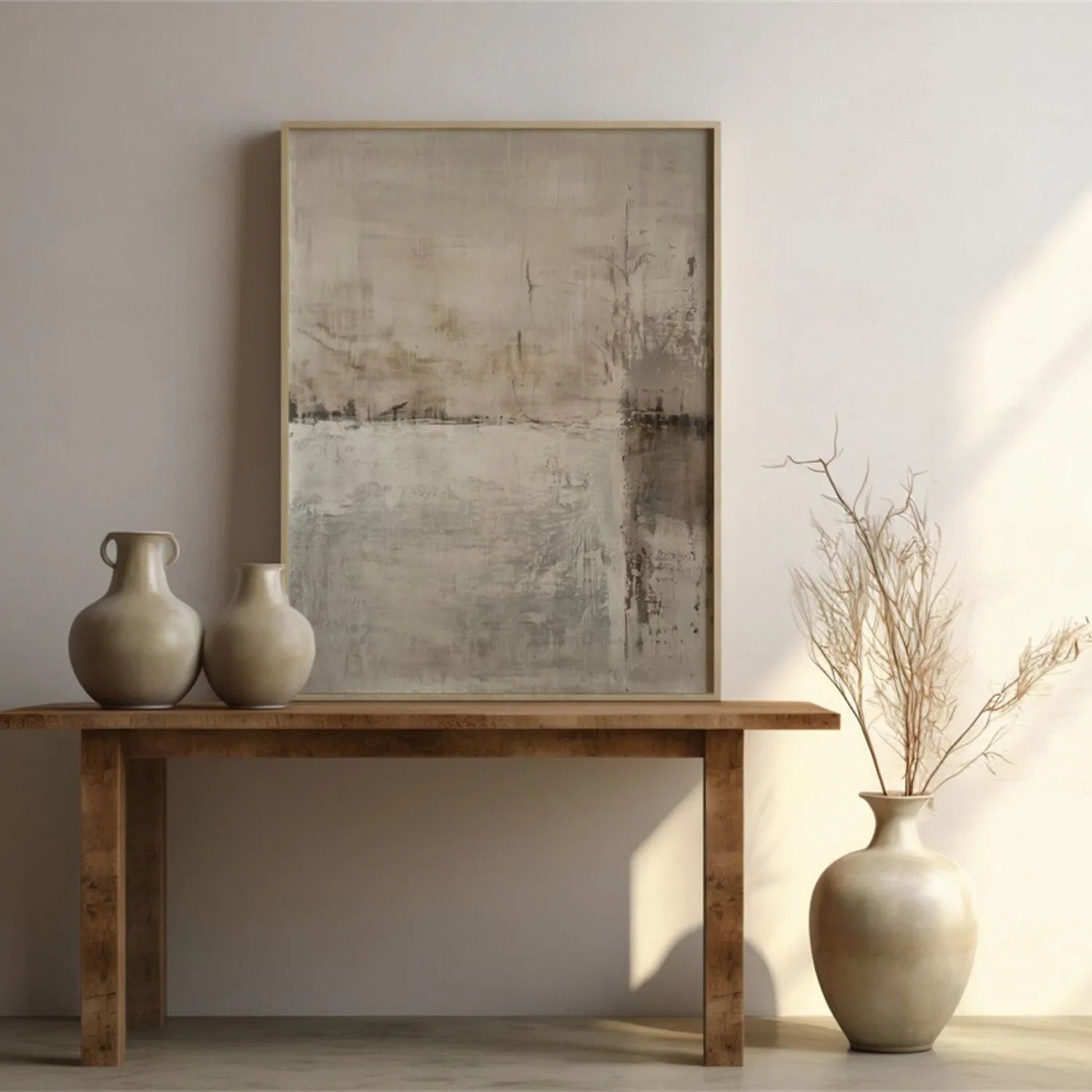 Abstract Painting #AB 151 - Modern Wall Art for Living Room, Bedroom & Office Decor | Large Canvas Artwork for Home & Office Interior Design