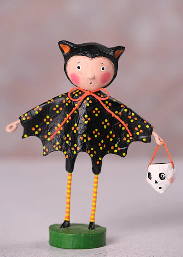 Lori Mitchell Bat Behavior Halloween Figurine - New 2024 Collectible Decor for Spooky Home & Party Decoration