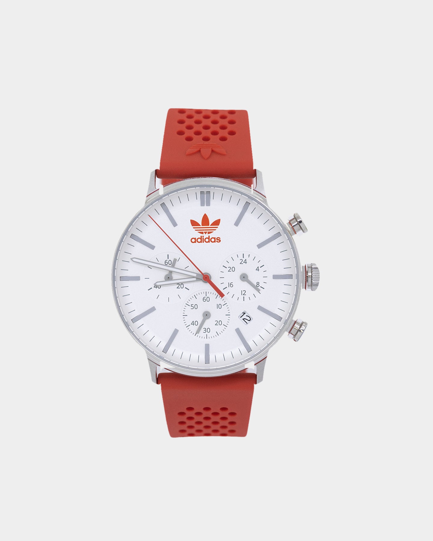 Adidas Code One Chronograph Watch for Men - Silver Tone Stainless Steel Band, Water Resistant, Date Display - Perfect for Business, Sports & Everyday Wear