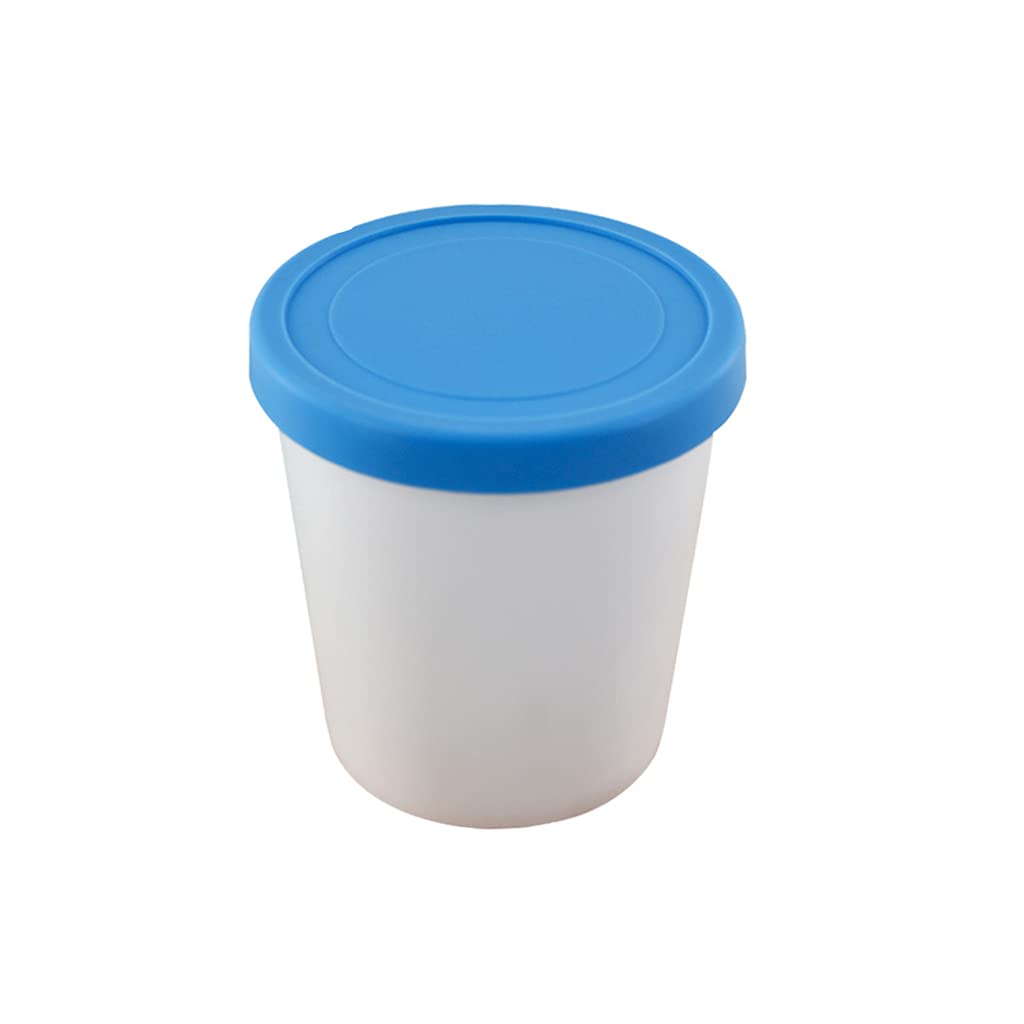 Reusable 250ML (8.45OZ) Ice Cream Containers with Silicone Lids - Airtight Freezer Storage Containers for Homemade Ice Cream, Sorbet, Frozen Yogurt & Food Preservation | Perfect for Kitchen Organization, Meal Prep & Party Dessert Serving