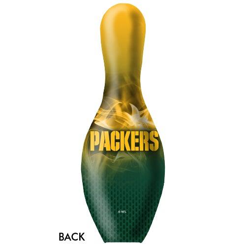 Official NFL Green Bay Packers Bowling Pin - Team Logo Collectible for Game Room, Sports Bar Decor & Bowling Alley Gifts