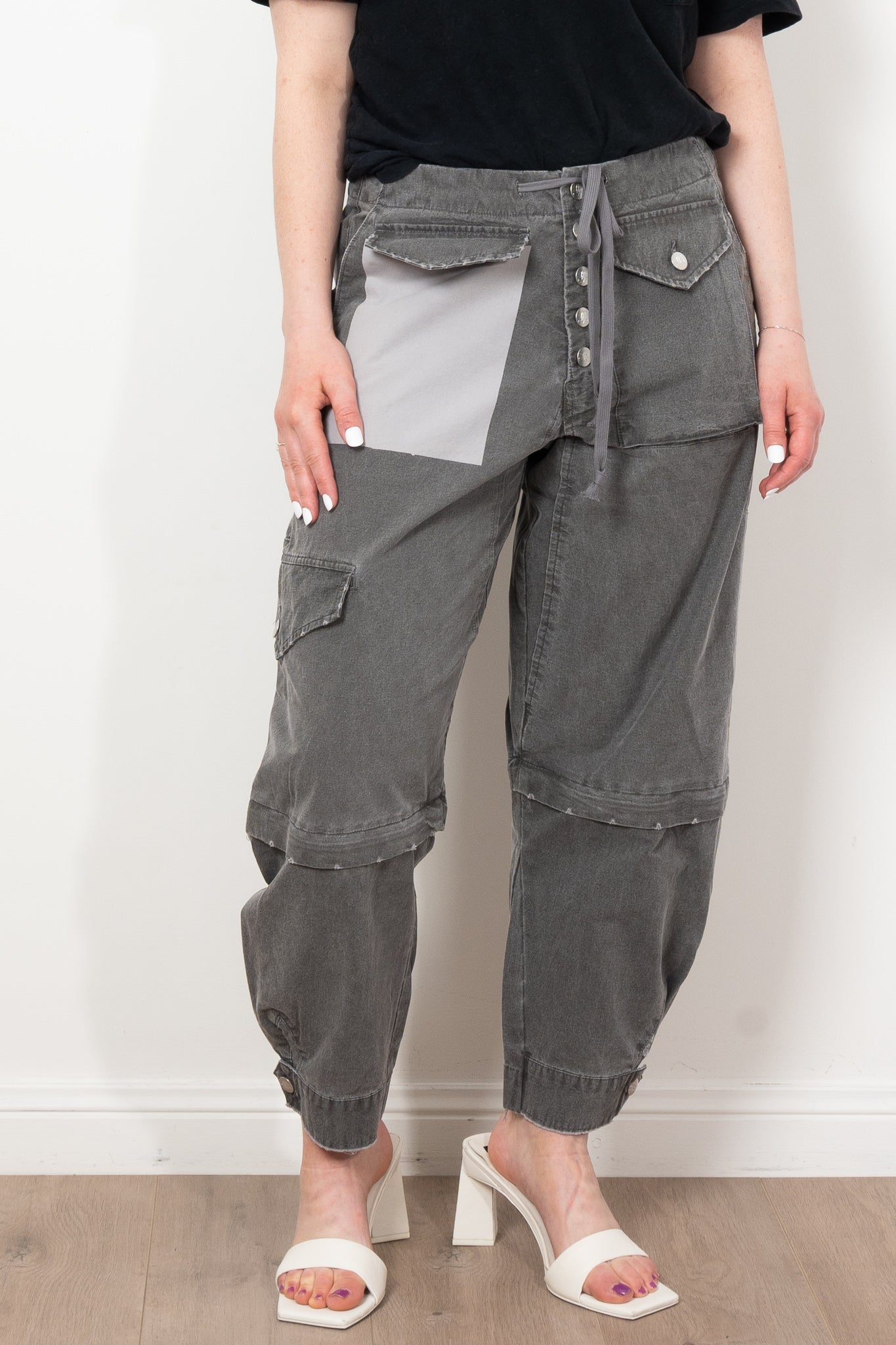M.A. Dainty Trucker Jean - Women's High Waisted Distressed Denim Jeans for Casual Wear & Street Style Outfits
