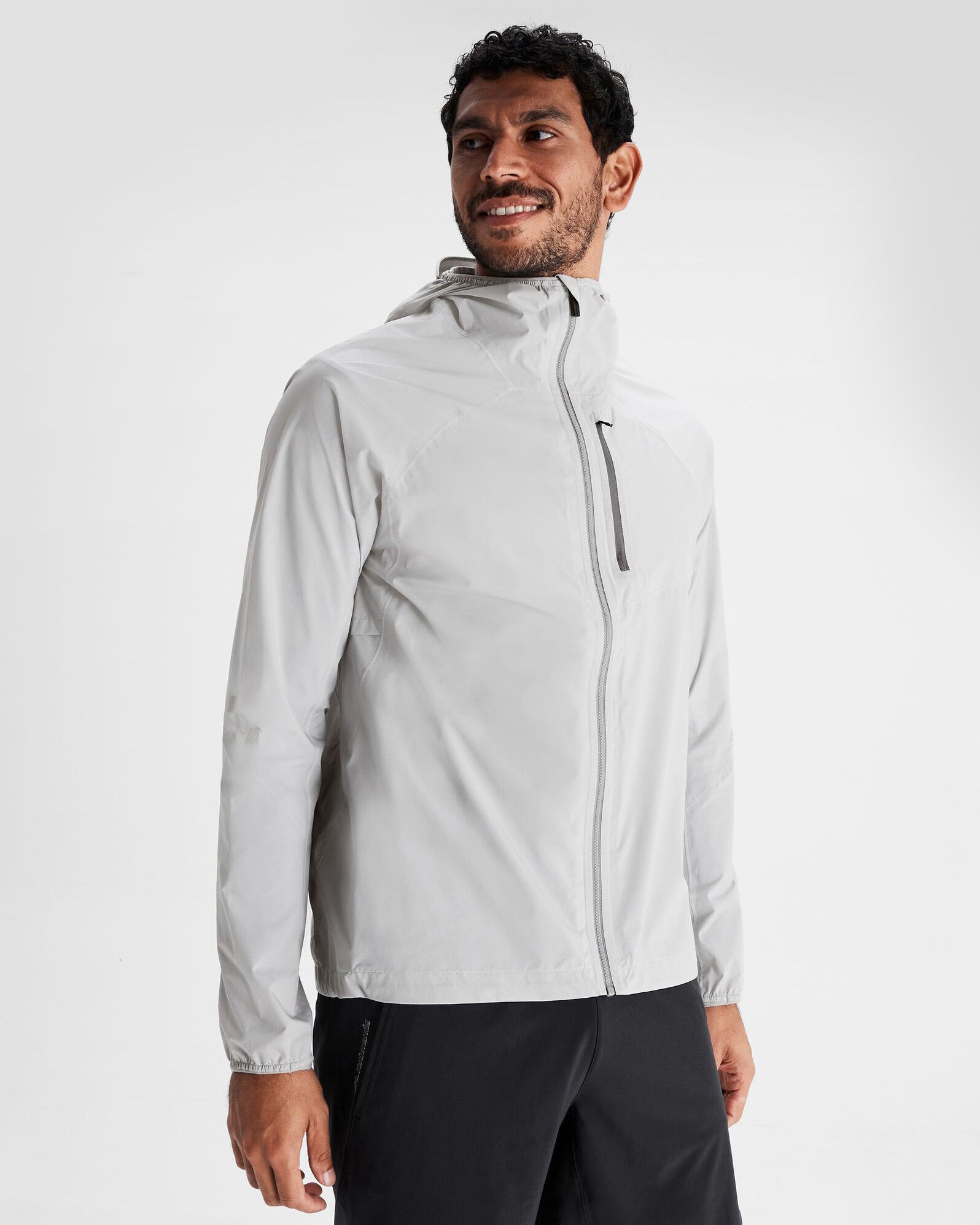 Men's Seeker 2.5L Waterproof Rain Jacket - Steel Grey | Lightweight Windbreaker for Hiking, Camping & Outdoor Activities