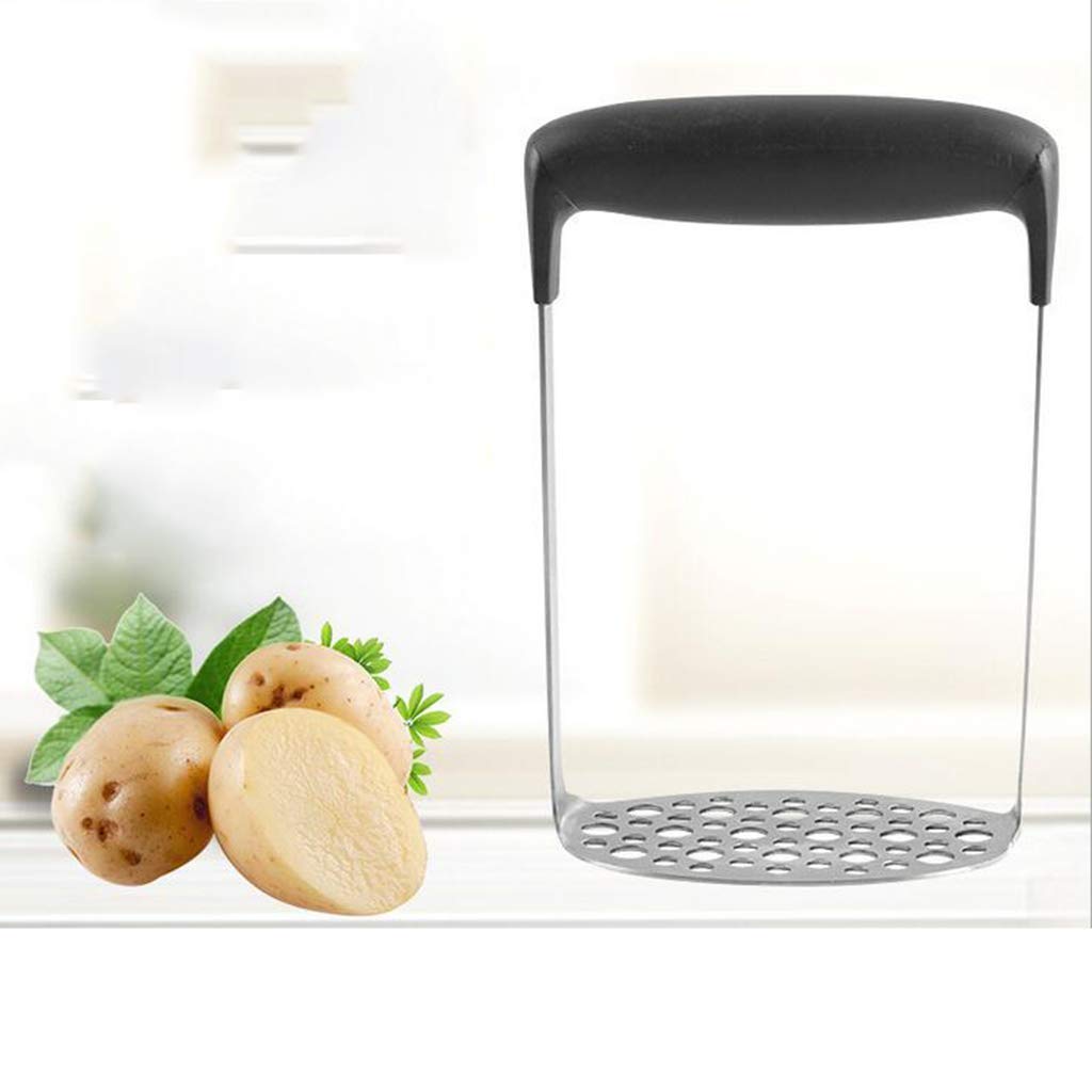 Stainless Steel Potato Masher & Press - Durable Kitchen Tool for Smooth Mashed Potatoes, Perfect for Home Cooking, Dining & Meal Prep