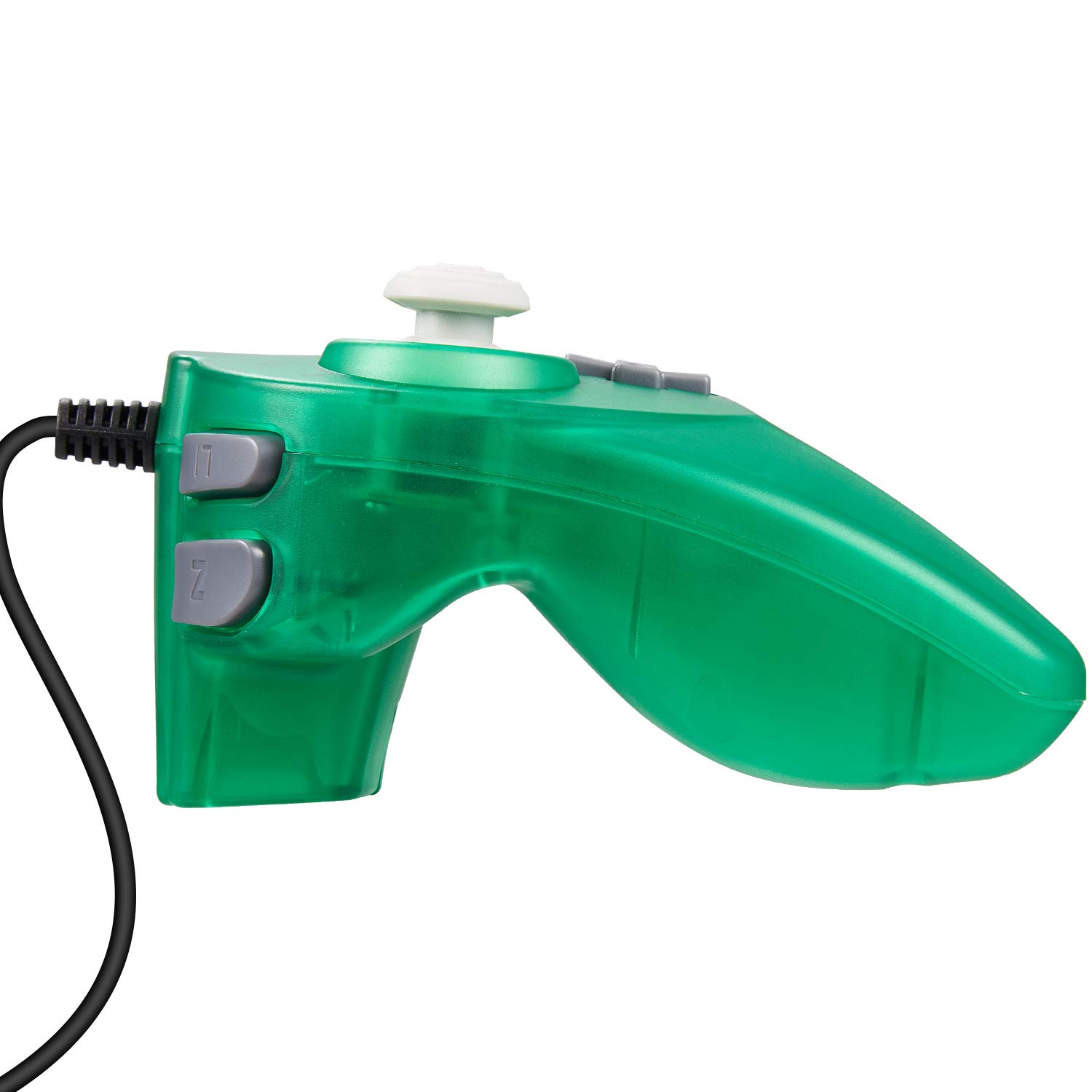 MODESLAB Classic N64 Controller - Wired 64-bit Gamepad Joystick for Nintendo 64 Console - Compatible with N64 Video Games System (Forest Green) - Perfect for Retro Gaming & Multiplayer Sessions
