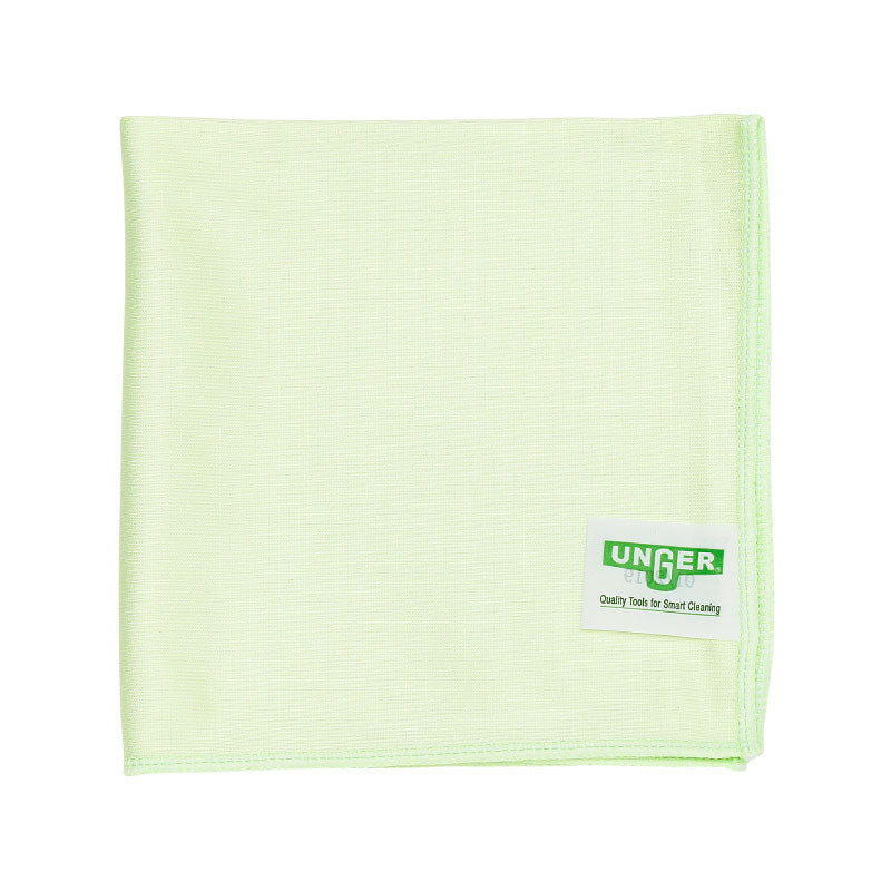 Unger Premium Microfiber Cleaning Cloth 16x16 Inch - Multipurpose Dusting, Wiping & Polishing for Home, Office & Car Care