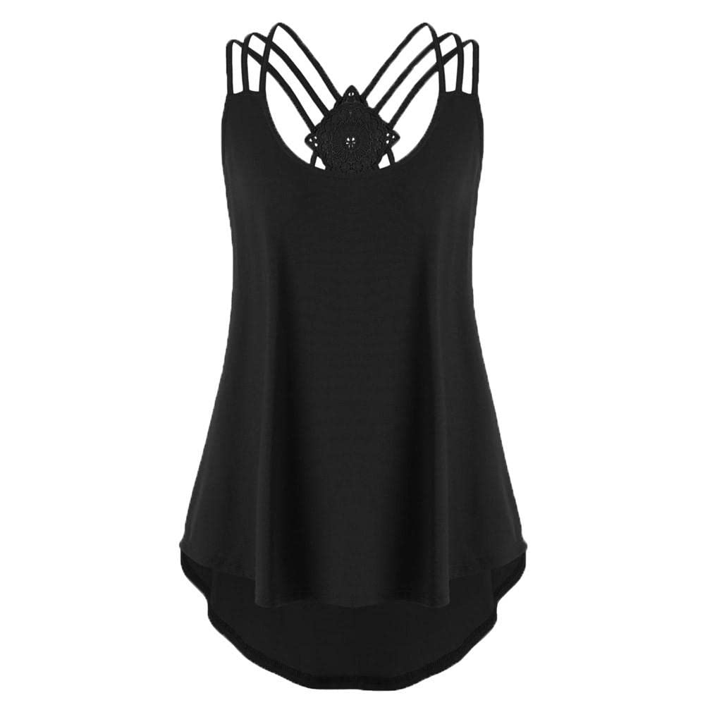 Women's Casual Sleeveless Tank Tops - Loose Fit Summer Workout Shirts, Blouses & Tunics for Gym, Yoga, Running & Everyday Wear
