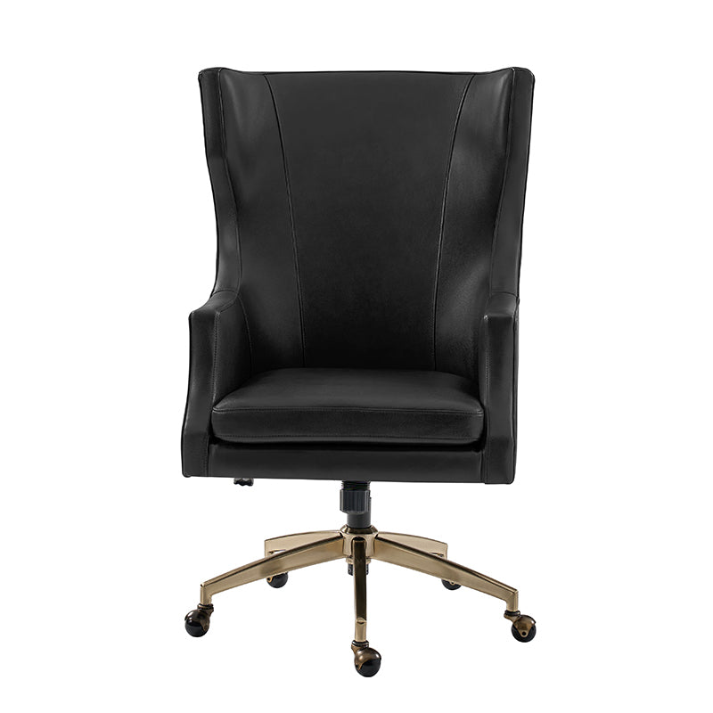 Premium Elodio Office Chairs with Genuine Leather - Ergonomic Executive Desk Chair for Home & Business Workspaces